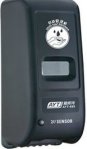 SENSOR ACTIVATED SOAP OR SANITIZER DISPENSER WITH REFILLABLE CARTRIDGE 34 OZ BLACK