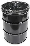 Black trash bags 38 x 59 4 mil super extra heavy bags 55 gallon  50 per case